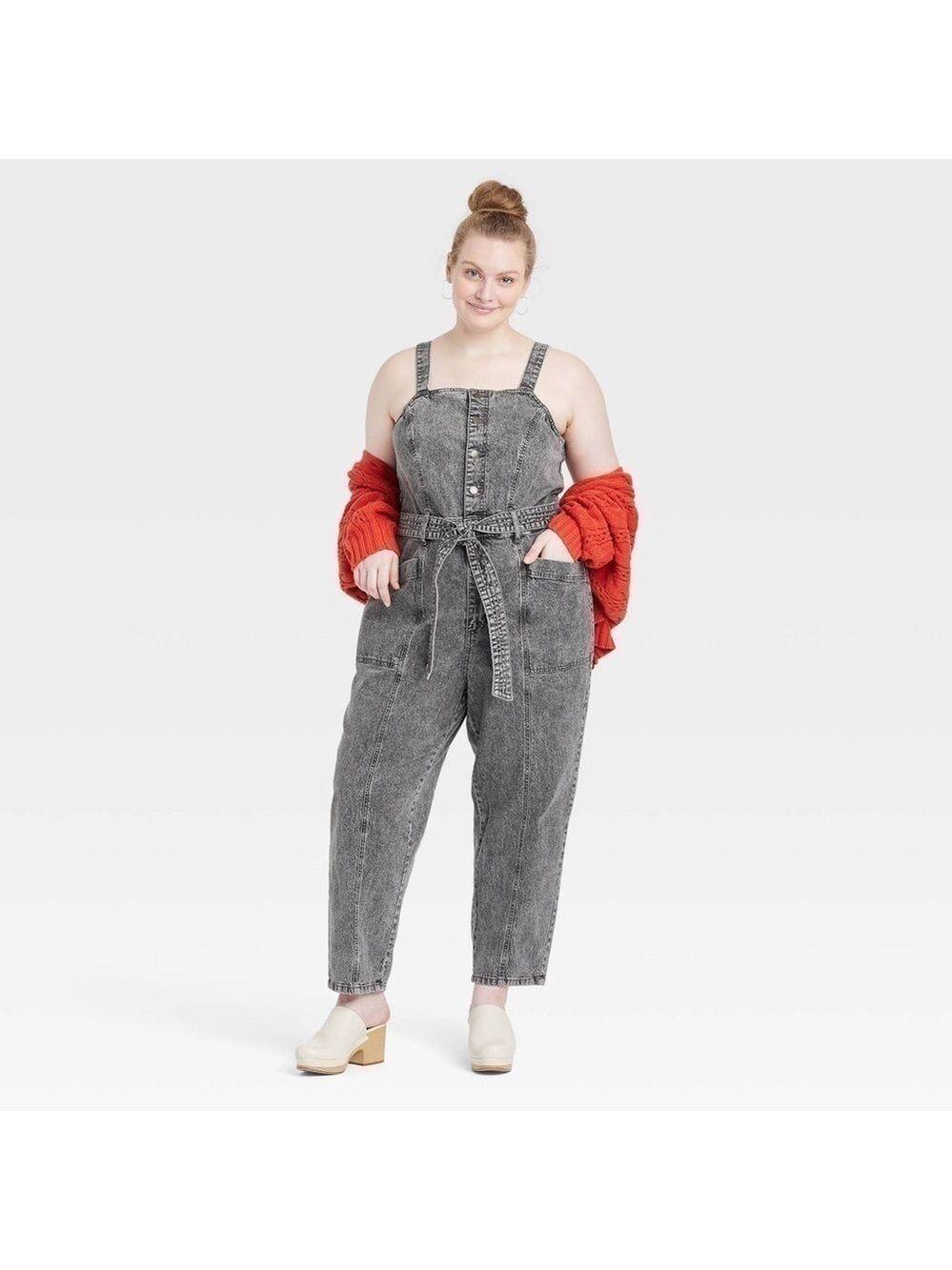 Universal Threads Denim Jumpsuit NWT Size 4